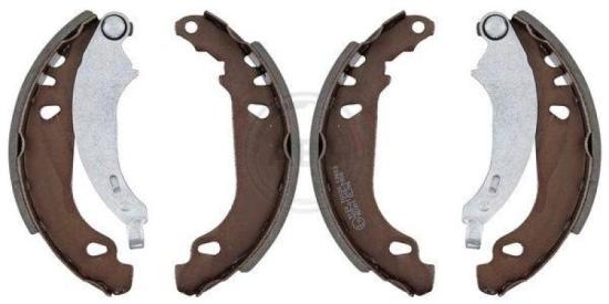 A.B.S. Bremstrommel 2513-S + Bremsbackensatz 9124 + Zubehörsatz, Bremsbacken 0672Q + Radbremszylinder 62858X Bild A.B.S. Bremstrommel 2513-S + Bremsbackensatz 9124 + Zubehörsatz, Bremsbacken 0672Q + Radbremszylinder 62858X