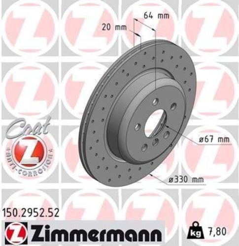ATE Warnkontakt, Bremsbelagverschleiß 24.8190-0988.2 ZIMMERMANN Bremsscheibe 150.2952.52 + Bremsbelagsatz, Scheibenbremse 24561.175.2 + Bremsscheibe 150.2953.52 Bild ATE Warnkontakt, Bremsbelagverschleiß 24.8190-0988.2 ZIMMERMANN Bremsscheibe 150.2952.52 + Bremsbelagsatz, Scheibenbremse 24561.175.2 + Bremsscheibe 150.2953.52