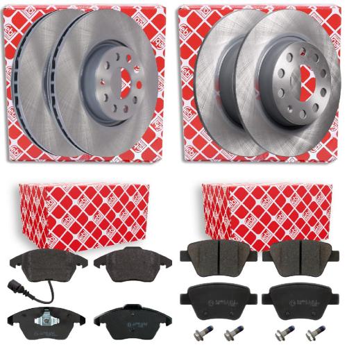 FEBI BILSTEIN Bremsscheibe 24384 + Bremsscheibe 36128 + Bremsbelagsatz, Scheibenbremse 16797 + Bremsbelagsatz, Scheibenbremse 16502 Bild FEBI BILSTEIN Bremsscheibe 24384 + Bremsscheibe 36128 + Bremsbelagsatz, Scheibenbremse 16797 + Bremsbelagsatz, Scheibenbremse 16502