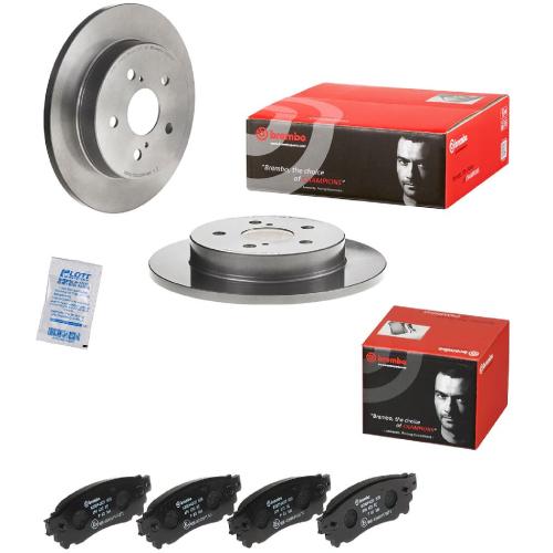 BREMBO Bremsscheibe 08.D418.11 + Bremsbelagsatz, Scheibenbremse P 83 166 Bild BREMBO Bremsscheibe 08.D418.11 + Bremsbelagsatz, Scheibenbremse P 83 166