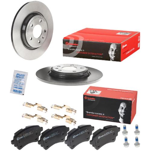 BREMBO Bremsscheibe 08.D060.11 + Bremsbelagsatz, Scheibenbremse P 85 185 Bild BREMBO Bremsscheibe 08.D060.11 + Bremsbelagsatz, Scheibenbremse P 85 185