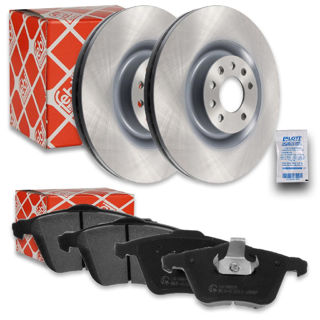 FEBI BILSTEIN Bremsscheibe 44131 + Bremsbelagsatz, Scheibenbremse 116212