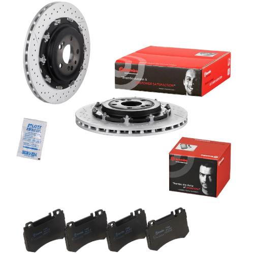 BREMBO Bremsbelagsatz, Scheibenbremse P 50 061 + Bremsscheibe 09.9315.23 Bild BREMBO Bremsbelagsatz, Scheibenbremse P 50 061 + Bremsscheibe 09.9315.23