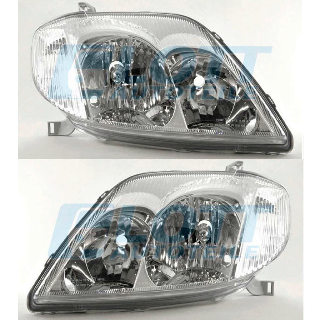 JOHNS Hauptscheinwerfer 81 11 09-2 + Hauptscheinwerfer 81 11 10-2