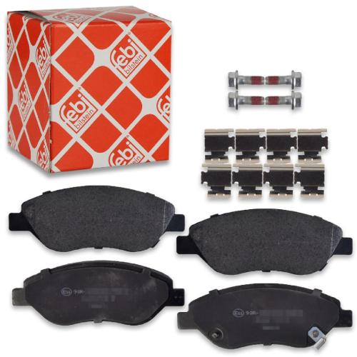 FEBI BILSTEIN Bremsscheibe 107714 + Bremsscheibe 173028 + Bremsbelagsatz, Scheibenbremse 173440 + Bremsbelagsatz, Scheibenbremse 173457 Bild FEBI BILSTEIN Bremsscheibe 107714 + Bremsscheibe 173028 + Bremsbelagsatz, Scheibenbremse 173440 + Bremsbelagsatz, Scheibenbremse 173457