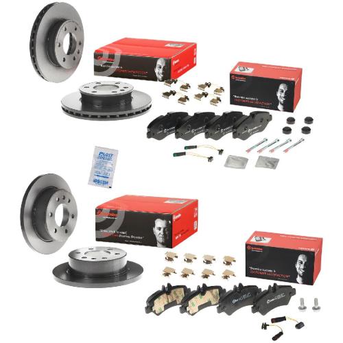 BREMBO Bremsscheibe 08.9509.11 + Bremsscheibe 09.9508.11 + Bremsbelagsatz, Scheibenbremse P 50 085 + Bremsbelagsatz, Scheibenbremse P 50 084 Bild BREMBO Bremsscheibe 08.9509.11 + Bremsscheibe 09.9508.11 + Bremsbelagsatz, Scheibenbremse P 50 085 + Bremsbelagsatz, Scheibenbremse P 50 084