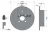 TEXTAR Bremsbelagsatz, Scheibenbremse 2352101 + Bremsscheibe 92126203 Bild TEXTAR Bremsbelagsatz, Scheibenbremse 2352101 + Bremsscheibe 92126203