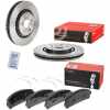 BREMBO Bremsbelagsatz, Scheibenbremse P 83 145 + Bremsscheibe 09.D988.11 Bild BREMBO Bremsbelagsatz, Scheibenbremse P 83 145 + Bremsscheibe 09.D988.11