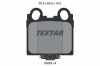 TEXTAR Bremsbelagsatz, Scheibenbremse 2149001 + Bremsscheibe 92237503 + Bremsscheibe 92170803 + Bremsbelagsatz, Scheibenbremse 2342901 Bild TEXTAR Bremsbelagsatz, Scheibenbremse 2149001 + Bremsscheibe 92237503 + Bremsscheibe 92170803 + Bremsbelagsatz, Scheibenbremse 2342901