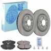 BLUE PRINT Bremsscheibe ADJ134345 + Bremsbelagsatz, Scheibenbremse ADJ134230