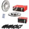 BREMBO Bremsscheibe 09.5221.10 + Bremsbelagsatz, Scheibenbremse P 71 005 Bild BREMBO Bremsscheibe 09.5221.10 + Bremsbelagsatz, Scheibenbremse P 71 005