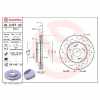 BREMBO Bremsscheibe 09.5457.3X + Bremsbelagsatz, Scheibenbremse P 28 050X Bild BREMBO Bremsscheibe 09.5457.3X + Bremsbelagsatz, Scheibenbremse P 28 050X