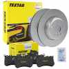TEXTAR Bremsbelagsatz, Scheibenbremse 2203401 + Bremsscheibe 92273003 Bild TEXTAR Bremsbelagsatz, Scheibenbremse 2203401 + Bremsscheibe 92273003
