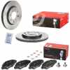 BREMBO Bremsbelagsatz, Scheibenbremse P 61 063 + Bremsscheibe 09.9610.11 Bild BREMBO Bremsbelagsatz, Scheibenbremse P 61 063 + Bremsscheibe 09.9610.11