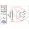 BREMBO Bremsscheibe 09.D017.11 + Bremsbelagsatz, Scheibenbremse P 23 144 Bild BREMBO Bremsscheibe 09.D017.11 + Bremsbelagsatz, Scheibenbremse P 23 144