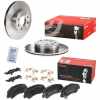 BREMBO Bremsscheibe 09.A867.10 + Bremsbelagsatz, Scheibenbremse P 30 076