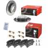 BREMBO Bremsscheibe 08.9488.11 + Bremsbelagsatz, Scheibenbremse P 85 073 Bild BREMBO Bremsscheibe 08.9488.11 + Bremsbelagsatz, Scheibenbremse P 85 073