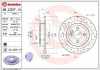 BREMBO Bremsbelagsatz, Scheibenbremse P 06 052 + Warnkontakt, Bremsbelagverschleiß A 00 298 + Bremsscheibe 08.C307.1X Bild BREMBO Bremsbelagsatz, Scheibenbremse P 06 052 + Warnkontakt, Bremsbelagverschleiß A 00 298 + Bremsscheibe 08.C307.1X