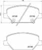 BREMBO Bremsbelagsatz, Scheibenbremse P 07 007 + Bremsscheibe 09.D608.11 Bild BREMBO Bremsbelagsatz, Scheibenbremse P 07 007 + Bremsscheibe 09.D608.11