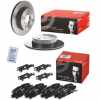BREMBO Bremsscheibe 09.8969.21 + Bremsbelagsatz, Scheibenbremse P 56 046