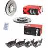 BREMBO Bremsscheibe 09.7011.1X + Bremsbelagsatz, Scheibenbremse P 85 041 Bild BREMBO Bremsscheibe 09.7011.1X + Bremsbelagsatz, Scheibenbremse P 85 041