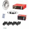 BREMBO Bremsbelagsatz, Scheibenbremse P 85 032 + Bremsscheibe 08.4177.10