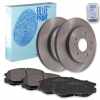 BLUE PRINT Bremsbelagsatz, Scheibenbremse ADG04295 + Bremsscheibe ADD64321