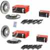 BREMBO Bremsscheibe 09.9468.11 + Bremsbelagsatz, Scheibenbremse P 59 042 + Bremsbelagsatz, Scheibenbremse P 24 061 + Bremsscheibe 08.9975.11