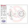 BREMBO Bremsbelagsatz, Scheibenbremse P 85 020 + Bremsscheibe 08.7165.11 Bild BREMBO Bremsbelagsatz, Scheibenbremse P 85 020 + Bremsscheibe 08.7165.11