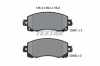 TEXTAR Bremsbelagsatz, Scheibenbremse 2280001 + Bremsscheibe 92327603 Bild TEXTAR Bremsbelagsatz, Scheibenbremse 2280001 + Bremsscheibe 92327603