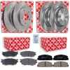 FEBI BILSTEIN Bremsbelagsatz, Scheibenbremse 16500 + Bremsbelagsatz, Scheibenbremse 116405 + Bremsscheibe 108379 + Bremsscheibe 10726