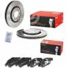 BREMBO Bremsbelagsatz, Scheibenbremse P 61 083 + Bremsscheibe 09.9619.11 Bild BREMBO Bremsbelagsatz, Scheibenbremse P 61 083 + Bremsscheibe 09.9619.11