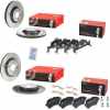 BREMBO Bremsscheibe 08.D060.11 + Bremsbelagsatz, Scheibenbremse P 85 185 + Bremsscheibe 09.D059.11 + Bremsbelagsatz, Scheibenbremse P 85 164