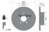 TEXTAR Bremsbelagsatz, Scheibenbremse 2120501 + Bremsscheibe 92042900 Bild TEXTAR Bremsbelagsatz, Scheibenbremse 2120501 + Bremsscheibe 92042900
