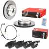 BREMBO Warnkontakt, Bremsbelagverschleiß A 00 228 + Bremsbelagsatz, Scheibenbremse P 06 054 + Bremsscheibe 09.C419.13 Bild BREMBO Warnkontakt, Bremsbelagverschleiß A 00 228 + Bremsbelagsatz, Scheibenbremse P 06 054 + Bremsscheibe 09.C419.13