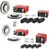 BREMBO Bremsbelagsatz, Scheibenbremse P 30 067 + Bremsscheibe 09.D210.11 + Bremsbelagsatz, Scheibenbremse P 30 065 + Bremsscheibe 08.C250.11