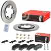BREMBO Bremsscheibe 08.C539.11 + Bremsbelagsatz, Scheibenbremse P 24 160