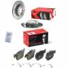 BREMBO Bremsbelagsatz, Scheibenbremse P 85 189 + Bremsscheibe 08.B413.1X