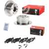 BREMBO Bremsbelagsatz, Scheibenbremse P 50 081 + Bremsscheibe 08.7724.20