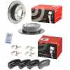 BREMBO Bremsbelagsatz, Scheibenbremse P 30 051 + Bremsscheibe 08.B667.11