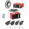 BREMBO Bremsscheibe 09.A200.11 + Bremsbelagsatz, Scheibenbremse P 85 184