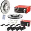 BREMBO Bremsbelagsatz, Scheibenbremse P 30 093 + Bremsscheibe 09.D428.11