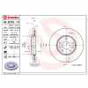BREMBO Bremsscheibe 09.B353.11 + Bremsbelagsatz, Scheibenbremse P 68 047 Bild BREMBO Bremsscheibe 09.B353.11 + Bremsbelagsatz, Scheibenbremse P 68 047