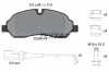 TEXTAR Bremsbelagsatz, Scheibenbremse 2203401 + Bremsscheibe 92273003 Bild TEXTAR Bremsbelagsatz, Scheibenbremse 2203401 + Bremsscheibe 92273003