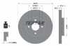 TEXTAR Bremsscheibe 92303203 + Bremsbelagsatz, Scheibenbremse 2274801 Bild TEXTAR Bremsscheibe 92303203 + Bremsbelagsatz, Scheibenbremse 2274801