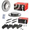 BREMBO Bremsbelagsatz, Scheibenbremse P 54 022 + Bremsscheibe 09.7056.11