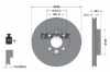 TEXTAR Bremsscheibe 92255203 + Bremsbelagsatz, Scheibenbremse 2146304 Bild TEXTAR Bremsscheibe 92255203 + Bremsbelagsatz, Scheibenbremse 2146304