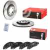 BREMBO Bremsscheibe 09.B267.10 + Bremsbelagsatz, Scheibenbremse P 34 005 Bild BREMBO Bremsscheibe 09.B267.10 + Bremsbelagsatz, Scheibenbremse P 34 005