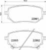 BREMBO Bremsbelagsatz, Scheibenbremse P 50 153 + Bremsscheibe 09.D942.11 Bild BREMBO Bremsbelagsatz, Scheibenbremse P 50 153 + Bremsscheibe 09.D942.11