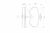 BOSCH Bremsbelagsatz, Scheibenbremse 0 986 460 944 + Bremsscheibe 0 986 479 B30 Bild BOSCH Bremsbelagsatz, Scheibenbremse 0 986 460 944 + Bremsscheibe 0 986 479 B30